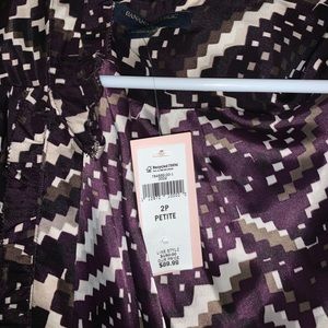 banana republic, long silky dress